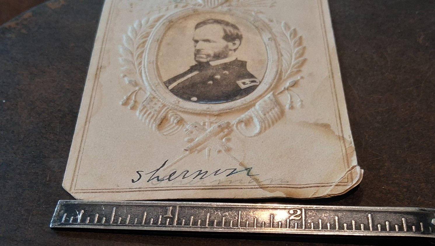 General William T. Sherman CDV PORTRAIT – Civil War Union Major General