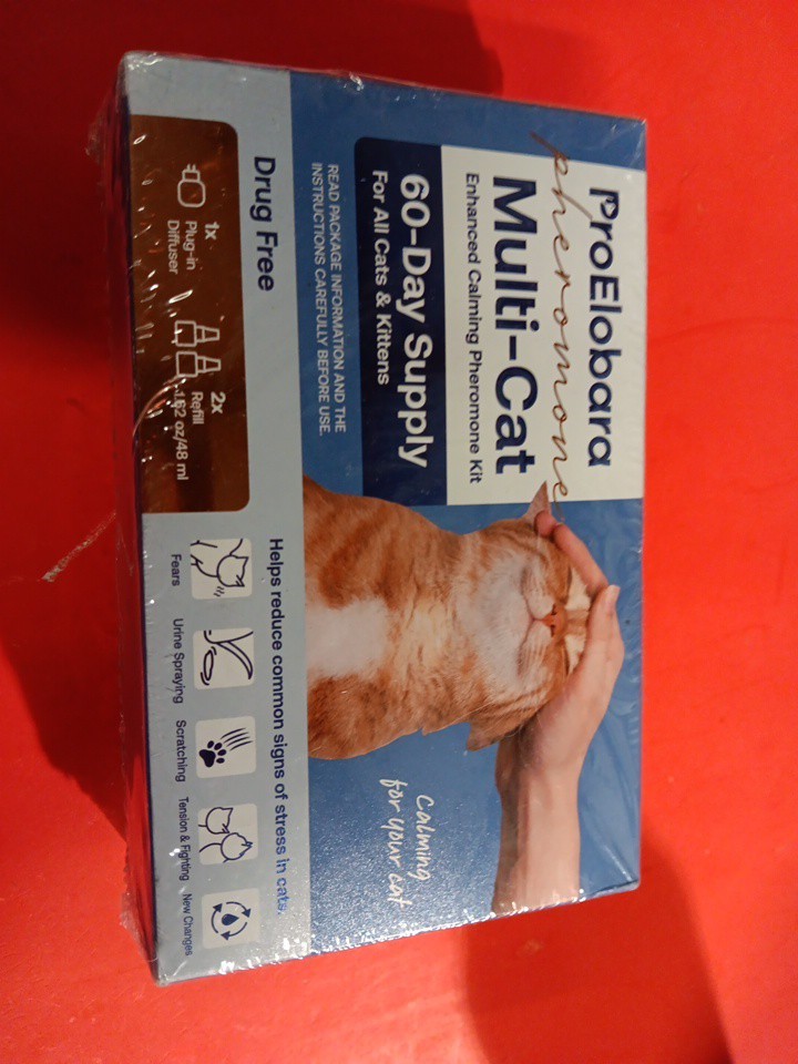 ProElobara Pheromone Multi-Cat Enhanced Calming Pheromone kit 60 Day Supply