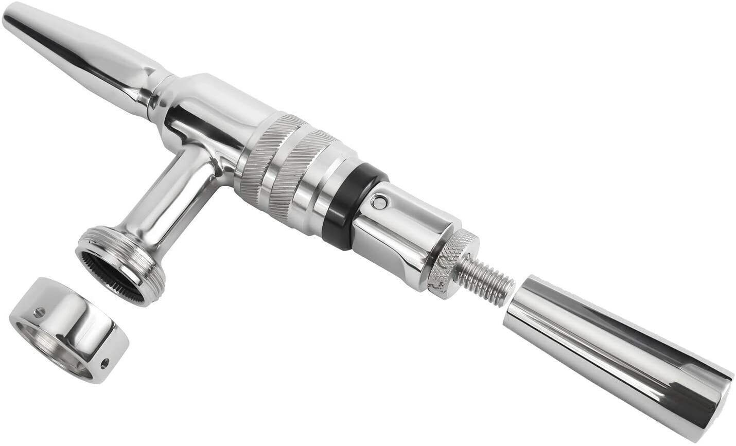 Nitro & Stout Beer Faucet Stainless Steel Homebrew Beer Stout Tap for Kegging