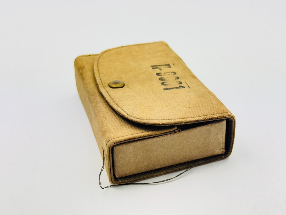 WWII U.S. Military Sewing Kit – Wooden Thread Spools, Buttons, Thimbles, Needles