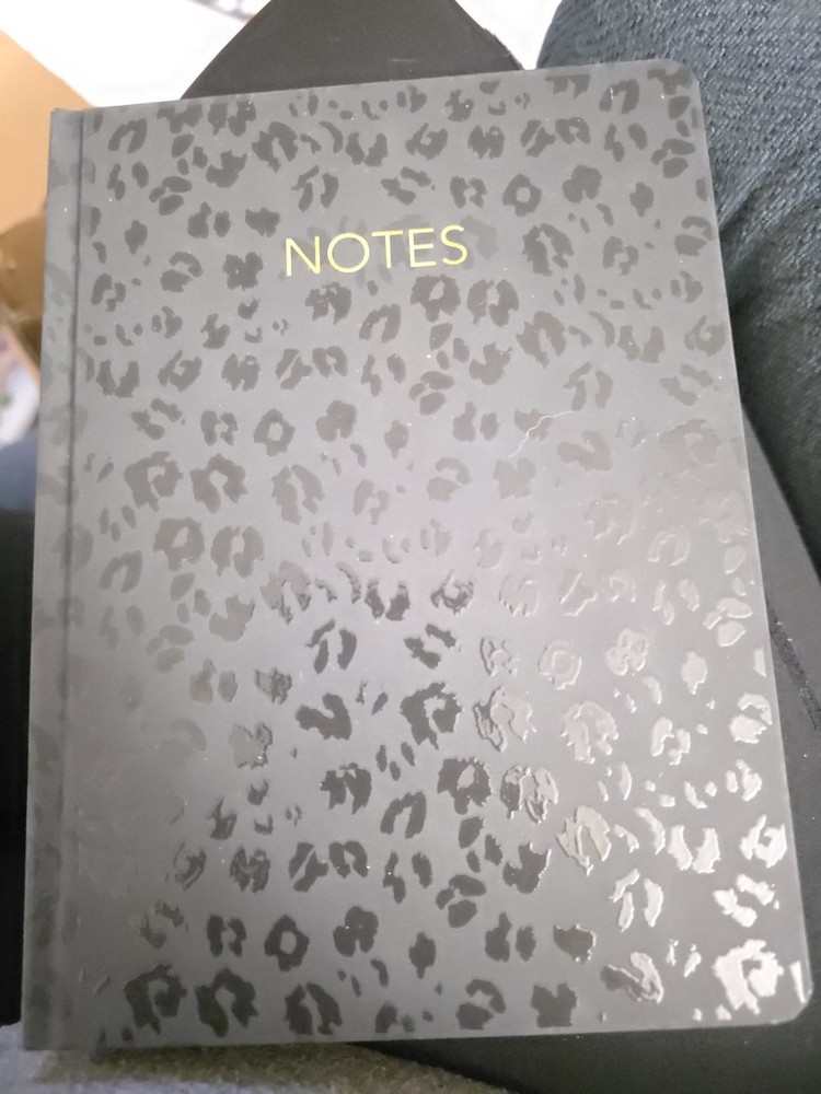 Notes Cheetah print Notepad