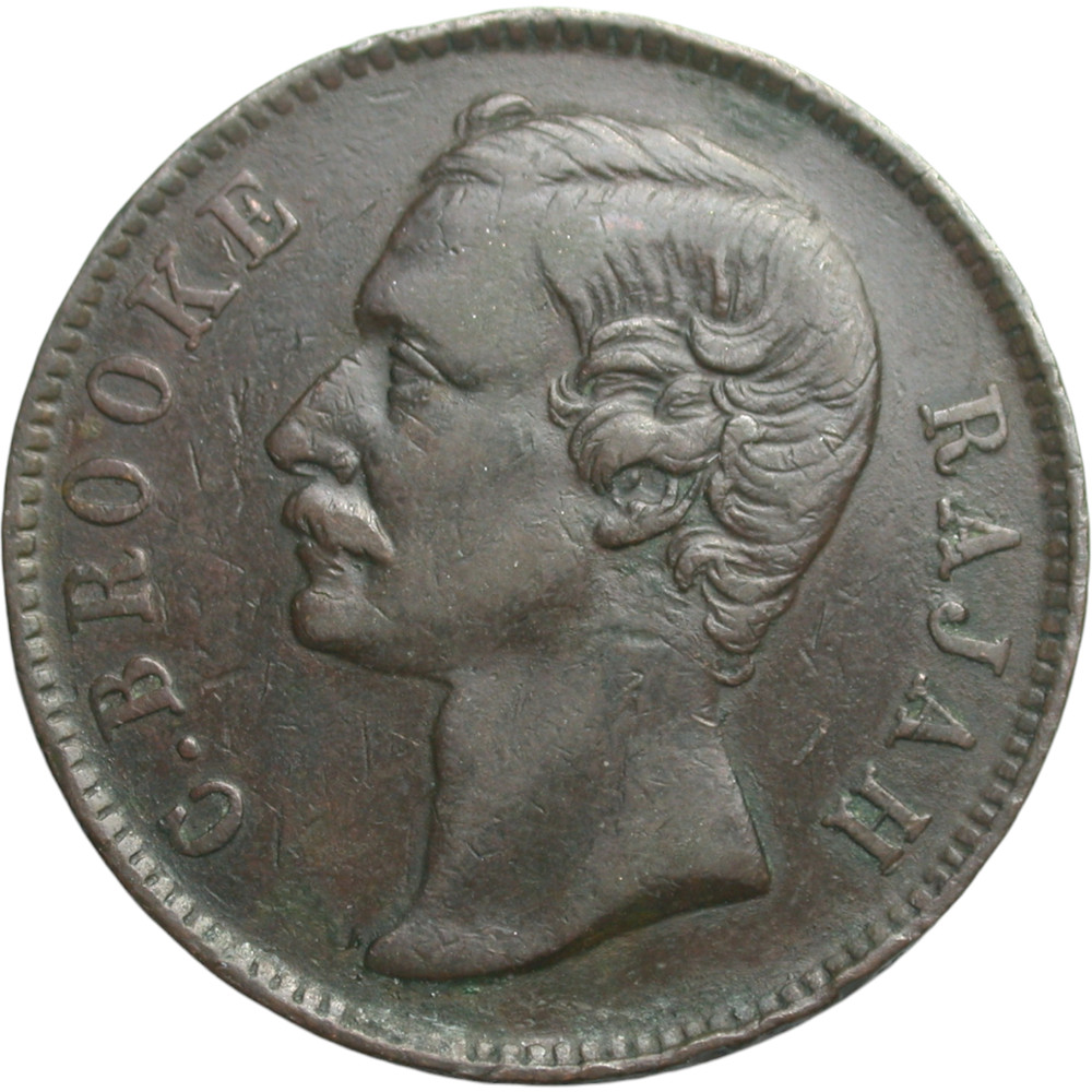 Sarawak 1887 One Cent