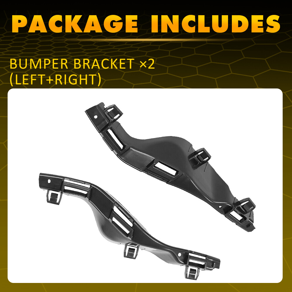 For Ford Escape 2008-2012 Bumper Cover Bracket Driver&Passenger Side Pair Front