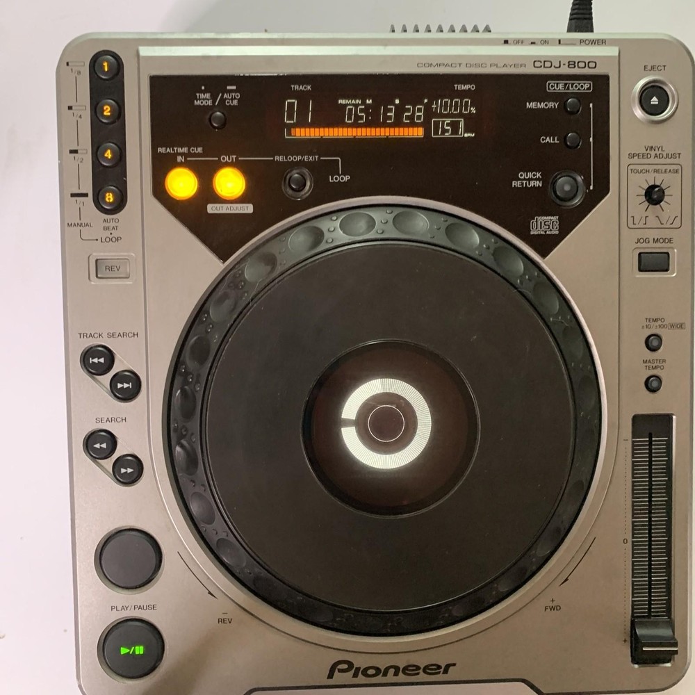 Pioneer CDJ-800 CD Disc Player Digital Turntable