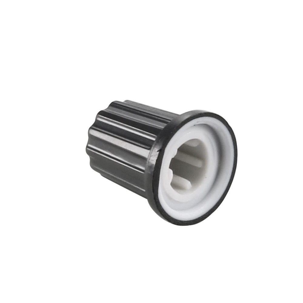 5pcs 6mm Potentiometer Control Knobs For Electric Guitar Volume Tone Knobs Black