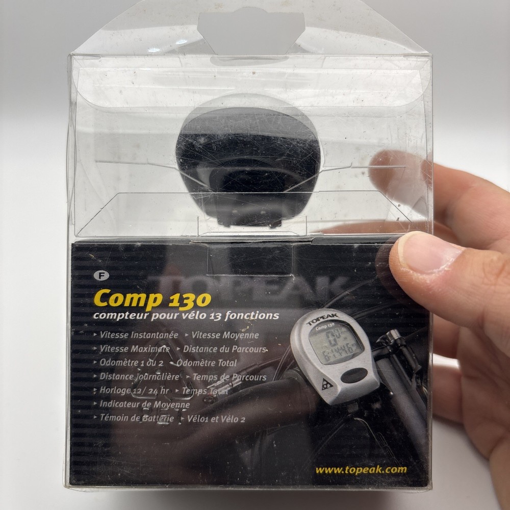 NOS TOPEAK COMP 130 WIRELESS COMPUTER W/ WIRE