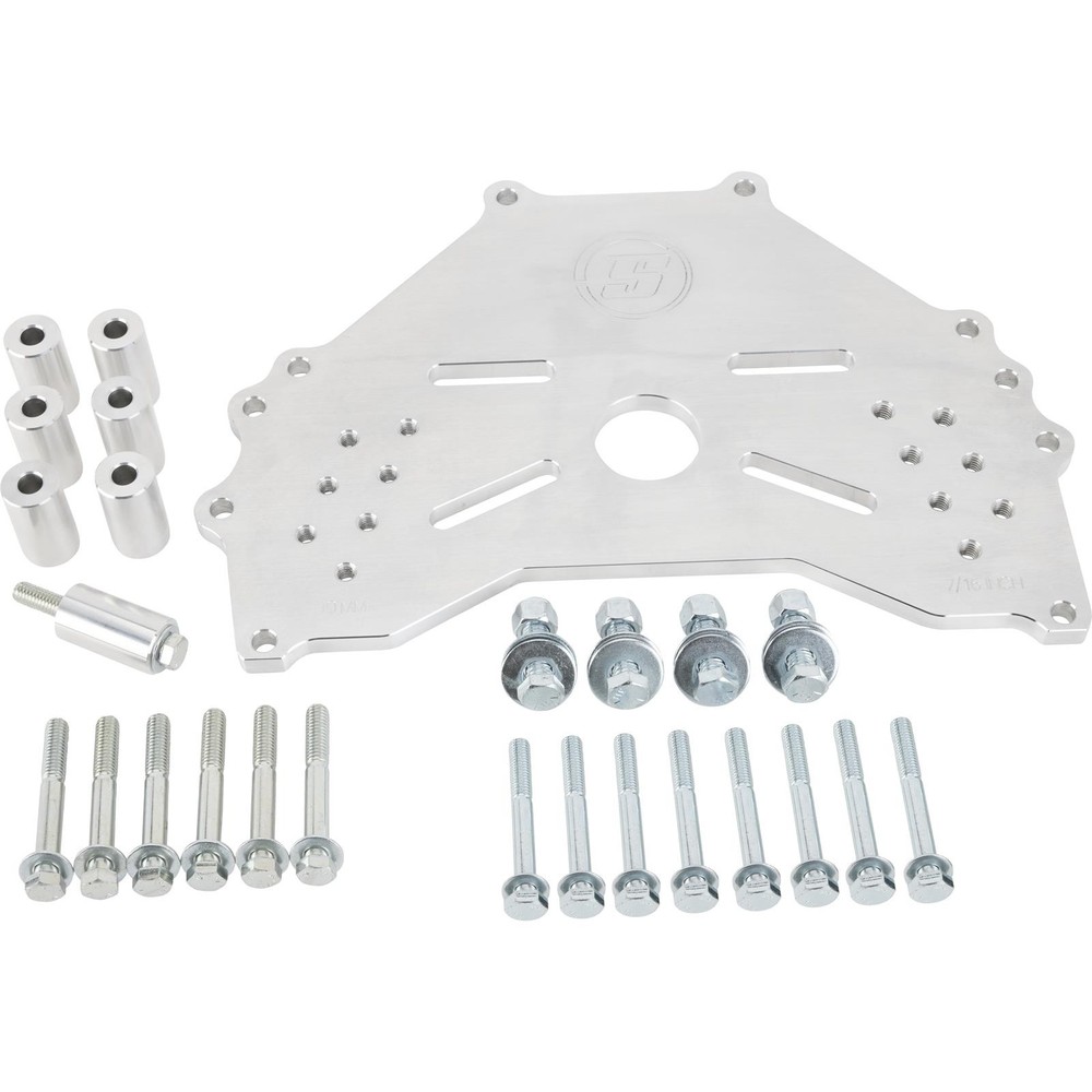 BlockDock™ Heavy-Duty Engine Stand Adapter Plate, SBF/BBF/Coyote
