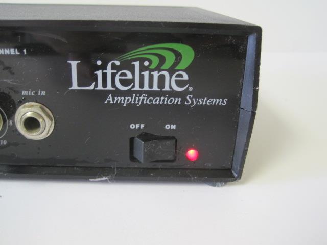 LIFELINE AMPLIFIER CLASSROOM AMPLIFICATION SYSTEM LA20 20 WATTS AMP