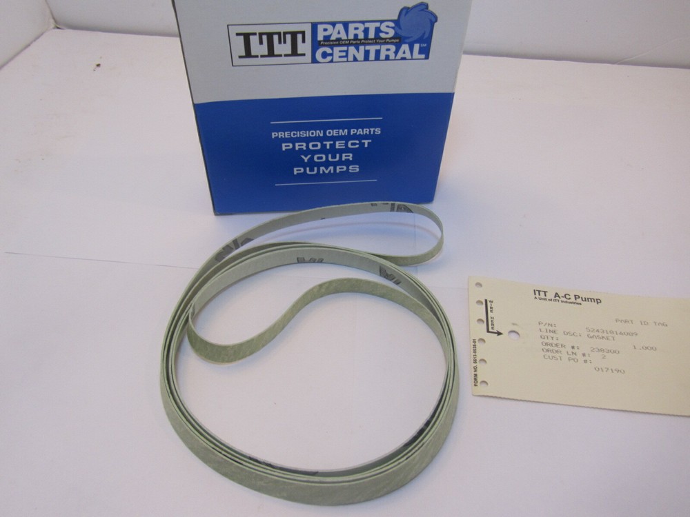 ITT A-C Pump 52431816089 Gasket