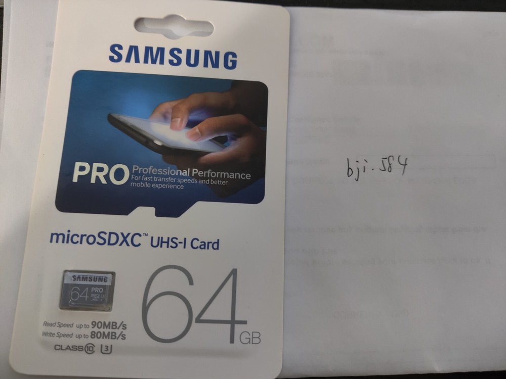 samsung pro microsd 64GB MB-MG64E (MLC, R90, W80)