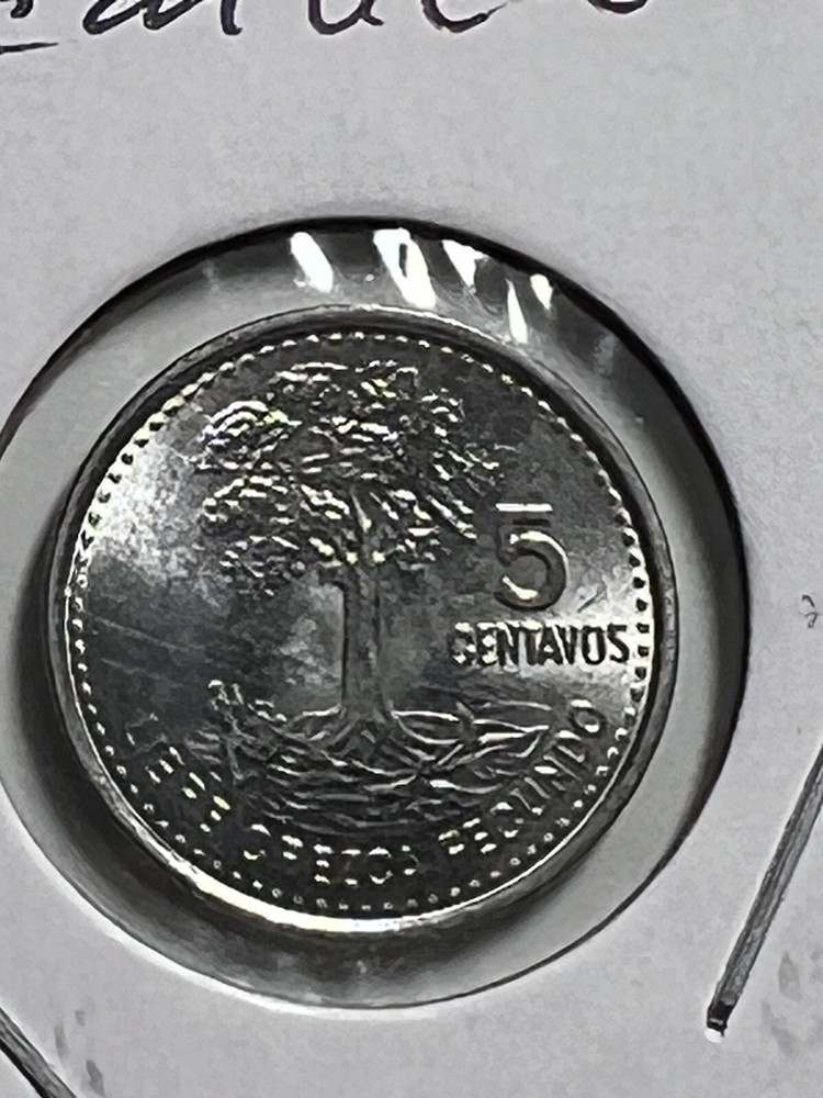 Guatemala 5 Centavos 2011 Copper-Nickel AU