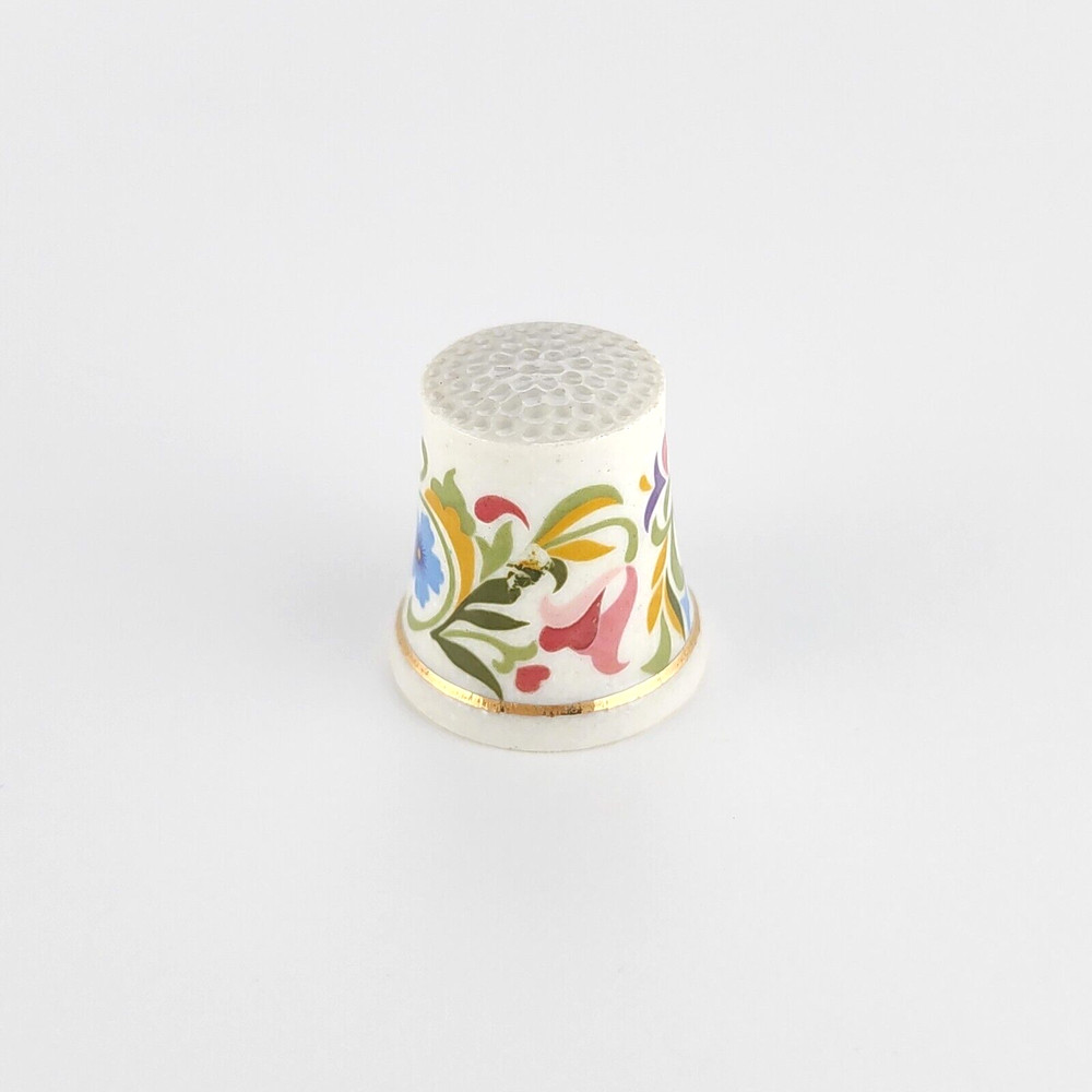 Thimble Flowers Avon Porcelain