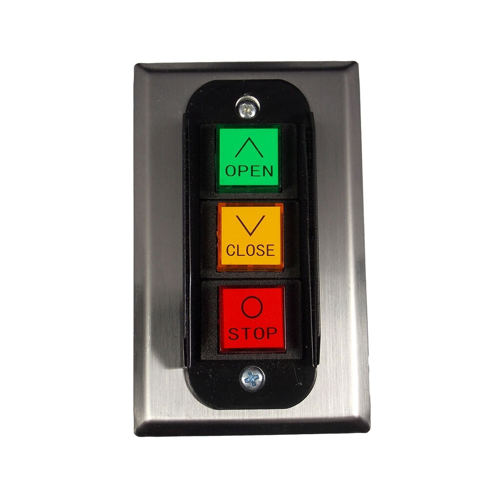 PBC-3 Nema 1 Three Button Interior Flush Mount Control Station