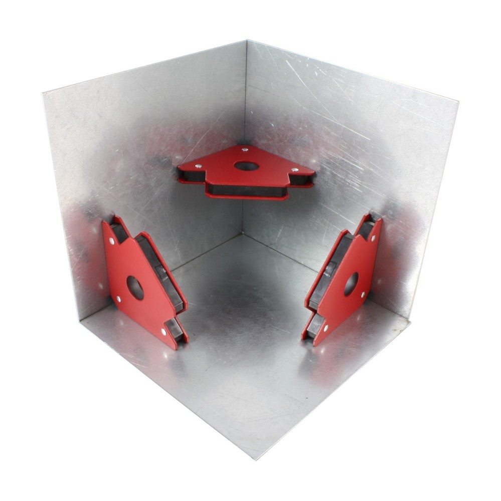 (3 PACK) - 25 LBS Magnetic Welding Holder - Arrow Type - Multi Angle - 3" - SÜA