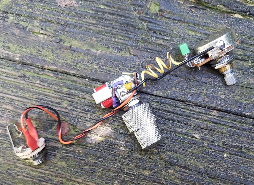 Fender P Bass Wiring Harness 4/w Stacked Tone Pot+Knobs KellingSound