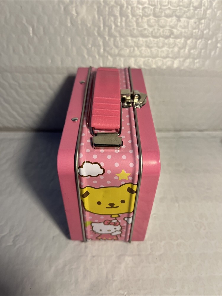 Hello Kitty Sanrio Pink Mini Lunch Box Plus Toy