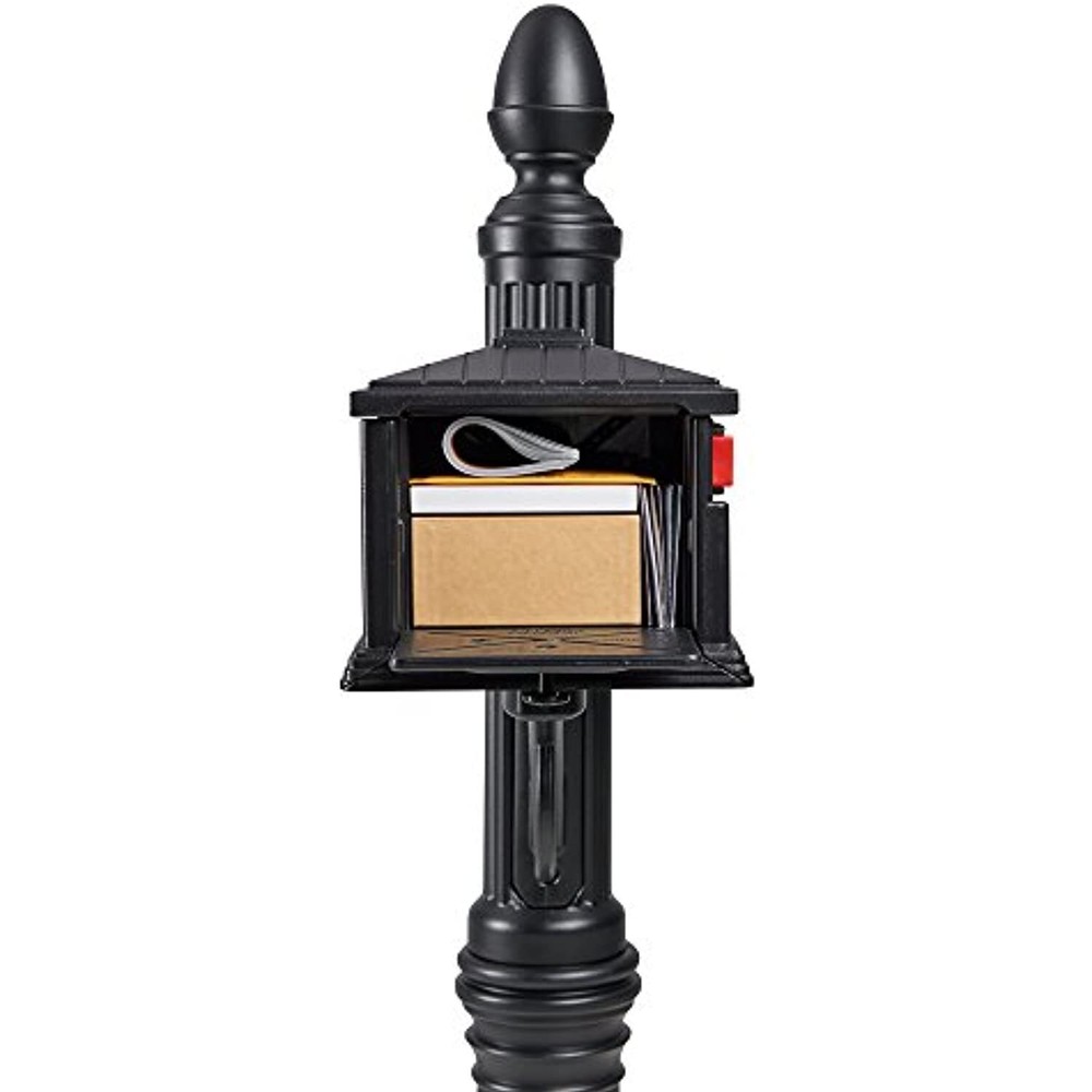 Gibraltar Mailboxes SC000B01 Stratford, Medium, Black