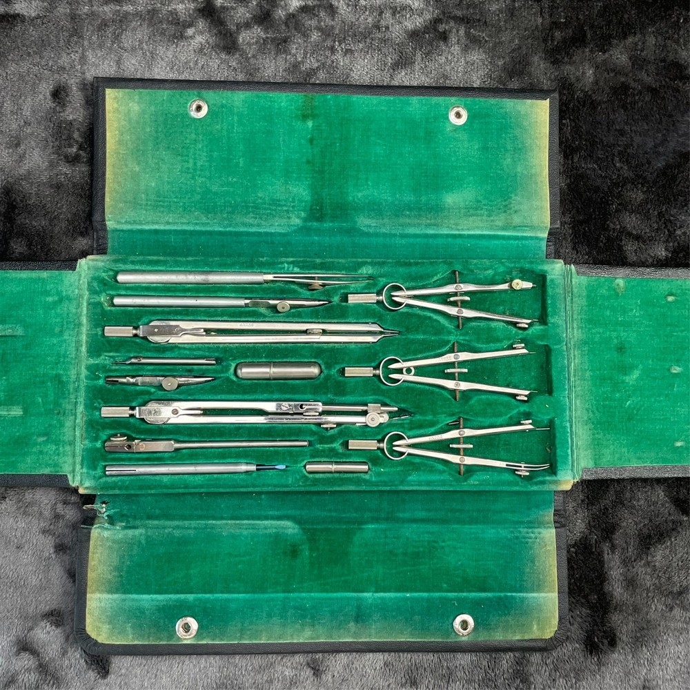 Vintage Tower Drafting Set Germany