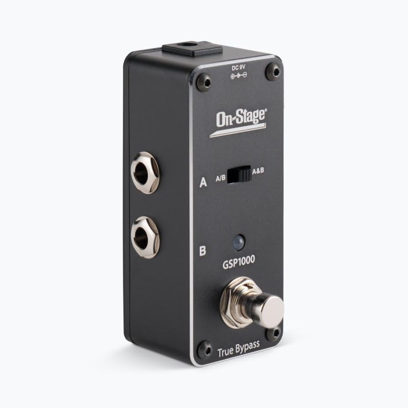 OnStage ABY Switcher, Black (GSP1000)