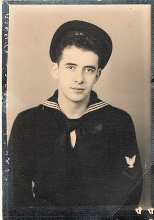 US World War Two WWII Sailor Photograph