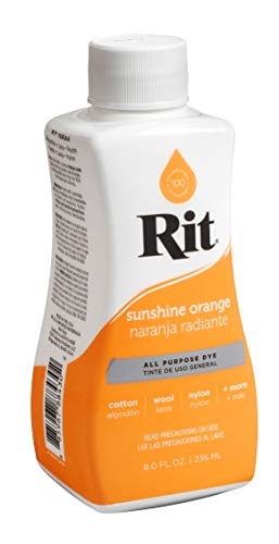 All-Purpose Liquid Dye, Sunshine Orange 8 Fl Oz,