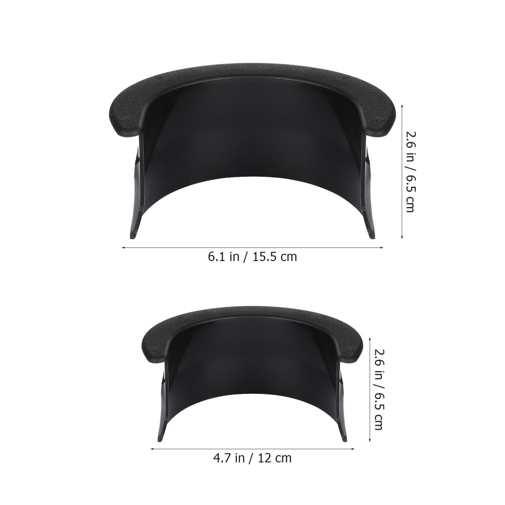 6 PCS Valley Pool Table Pocket Liners Replacement Pockets Black