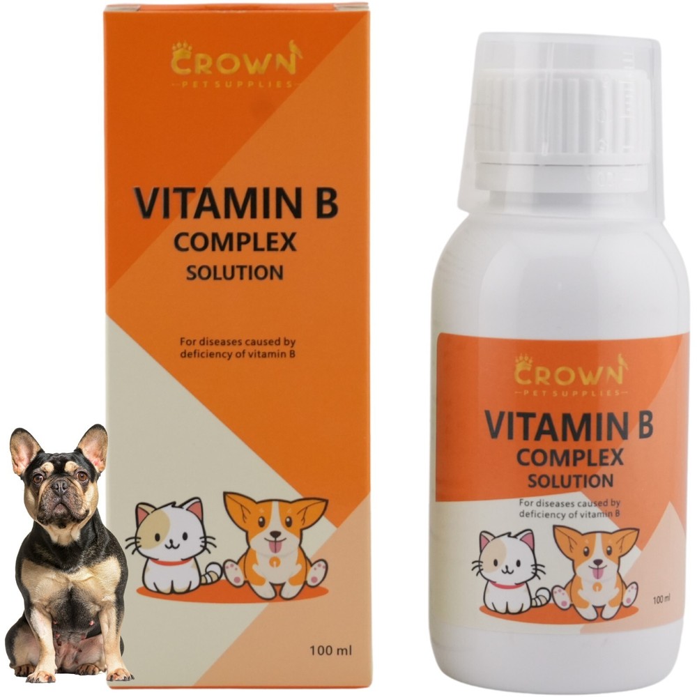 Vitamin B Complex Solution For Dogs & Cats Supplement For Digestive Disorders