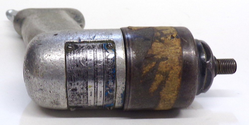 ROCKWELL PNEUMATIC DRILL CODE 31D102, MODEL E, 3000RPM, 1/4" CONNECTION
