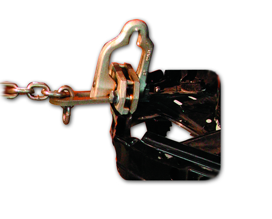 Autorobot Auto Body Pull Clamp 5 Ton with Pulling Ring 180 Degrees Turnable