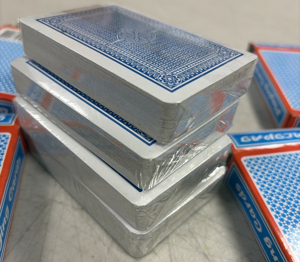 4 Decks Playing Cards New