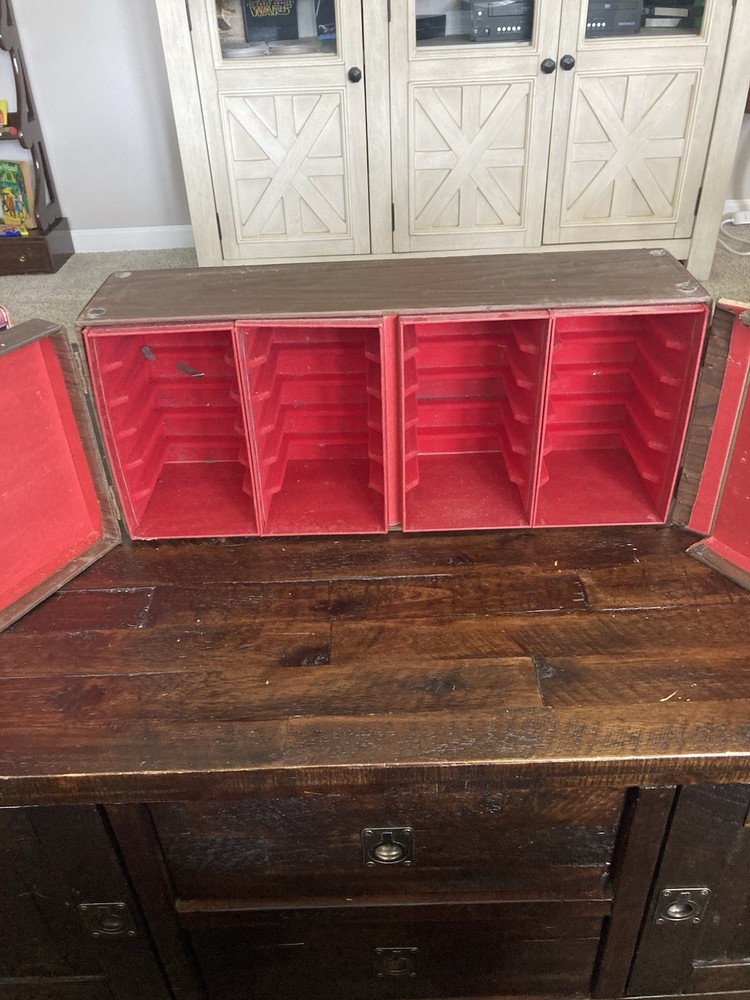 Vintage Cd/book Storage Case