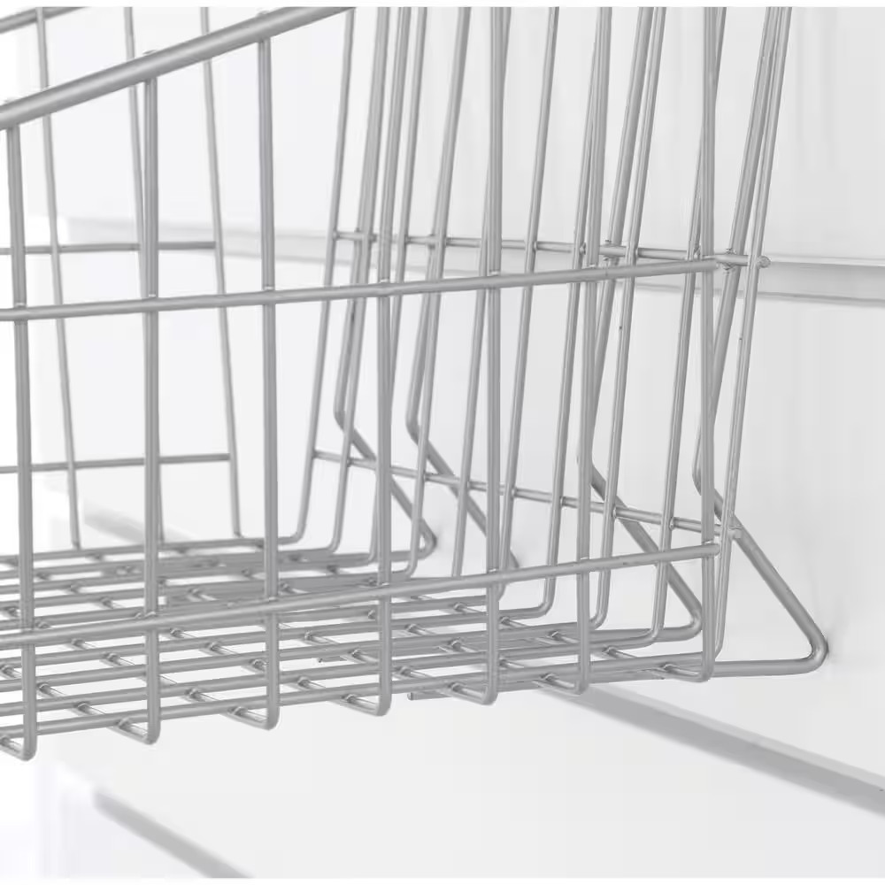 Slatwall Metal Basket (3-Pack)
