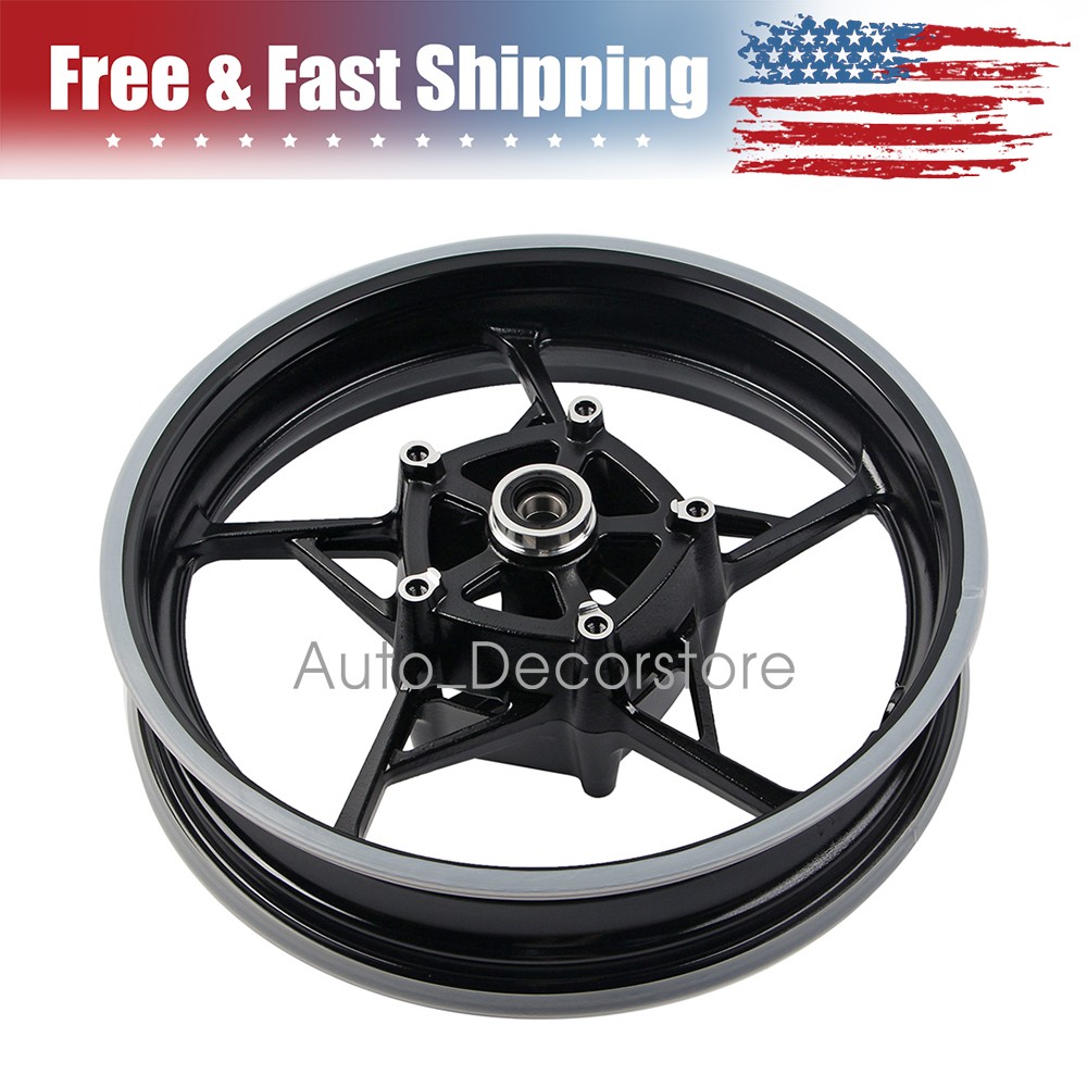 17"x3.5" Tubeless Front Wheel Rim For Kawasaki Z650 Z900 17-24 Ninja 650 EX650