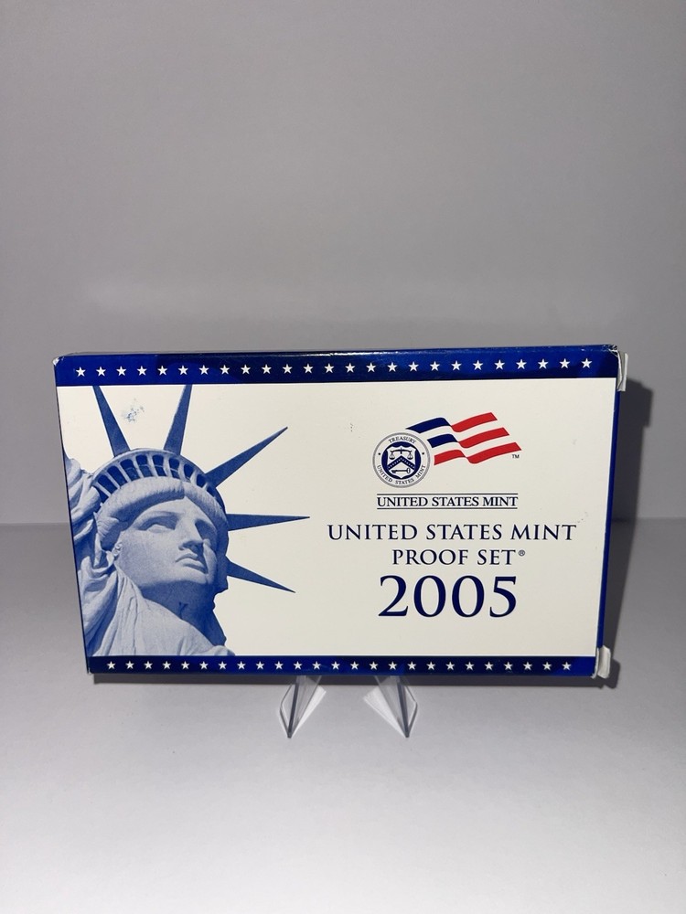 2005 Clad Proof Set U.S. Mint Original Government Packaging OGP COA