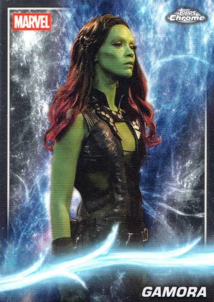 2025 Topps Chrome Marvel Studios #48 Gamora - NM-MT