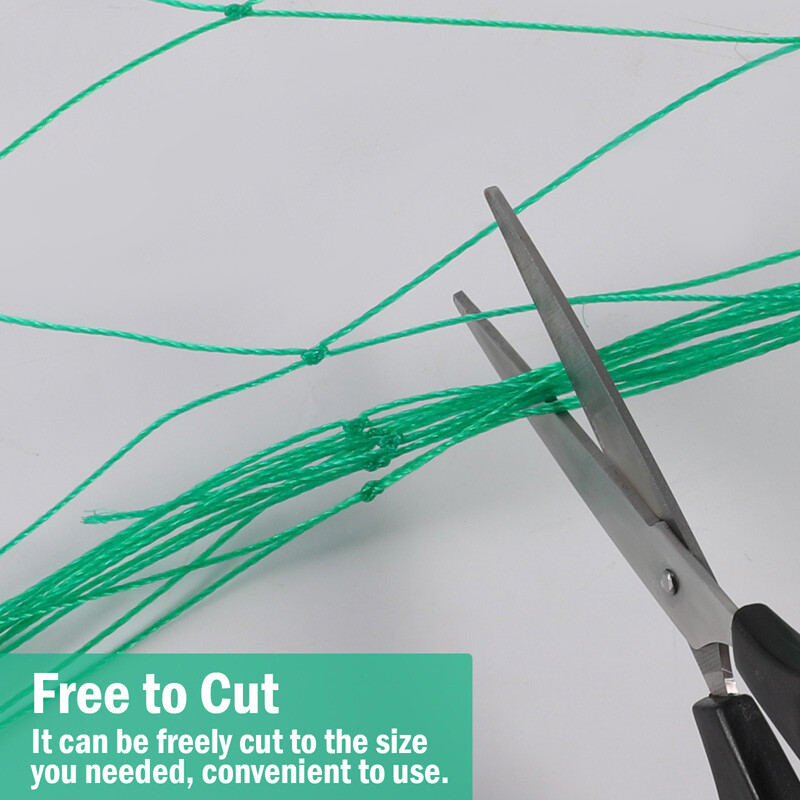 Heavy-Duty Growing Net Garden Trellis Netting for Vine Plants Fruits Flowers Veg