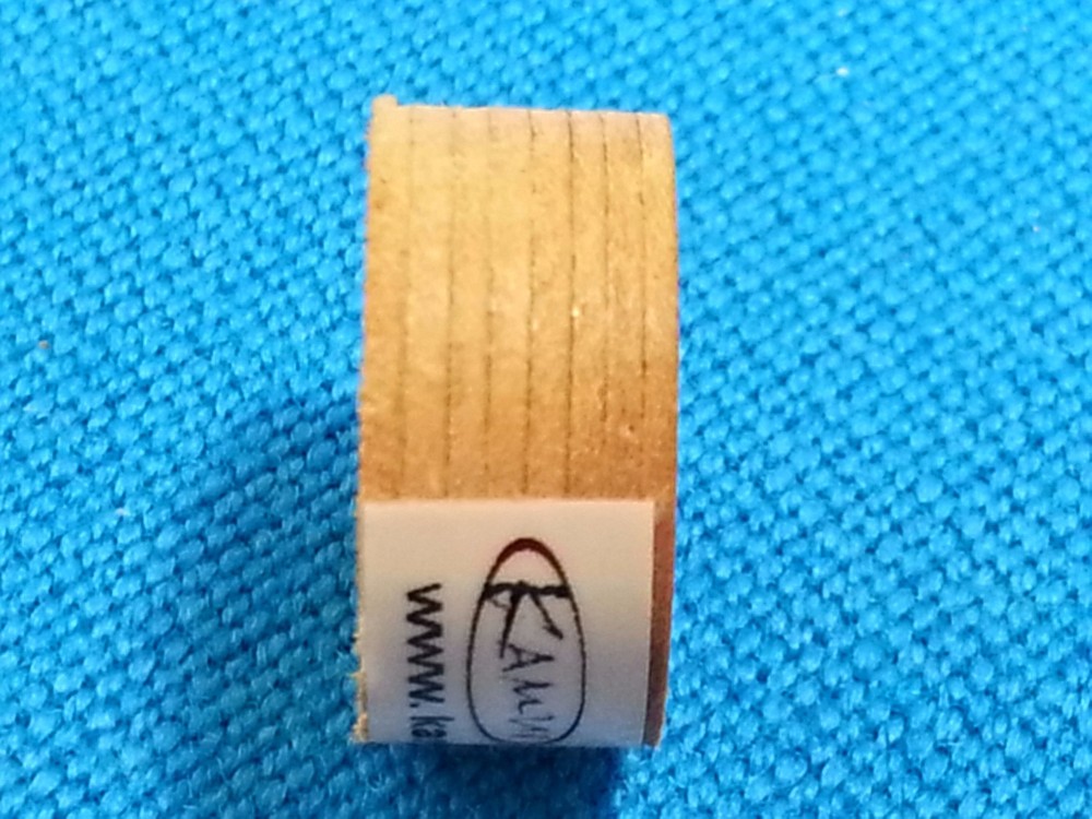 (1) Genuine M KAMUI BROWN Pool Cue Tip ( MEDIUM ) - w/ serial number