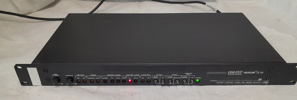 Corporate Computer Systems Musicam CDQ1000 Interface Unit G.722