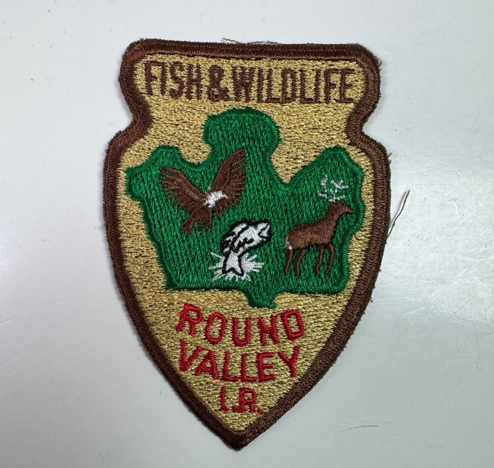Round Valley Fish Wildlife 3.25" Patch E4