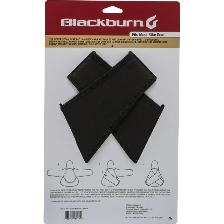 Blackburn Memory Foam Bike Seat Pad