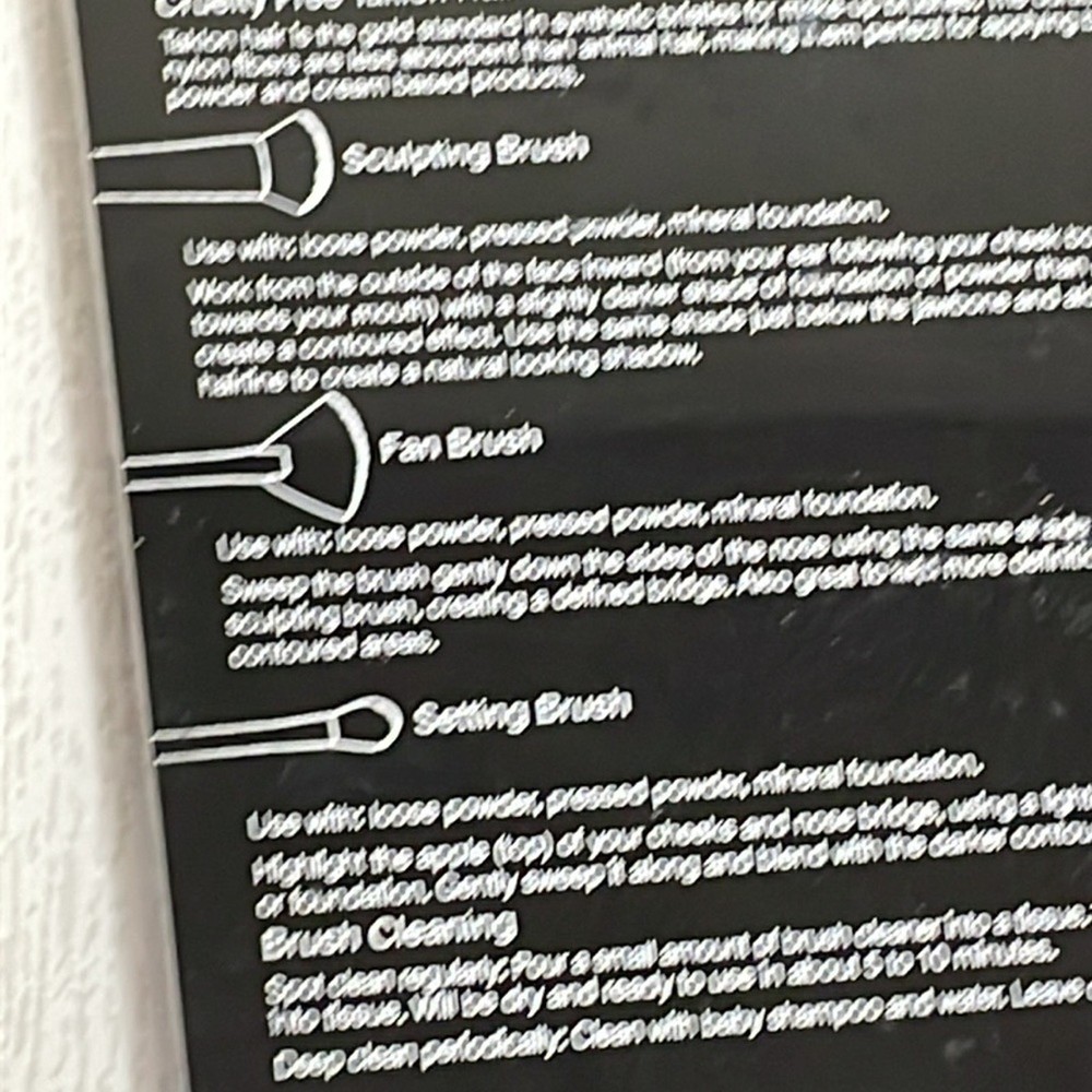 MAX STUDIO Brush Set 3 Pieces NWOT