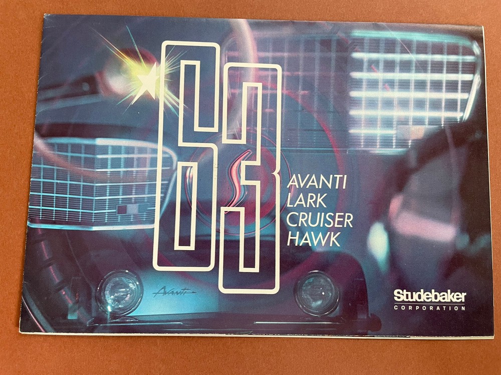 Vintage Original 1963 Studebaker Auto Brochure