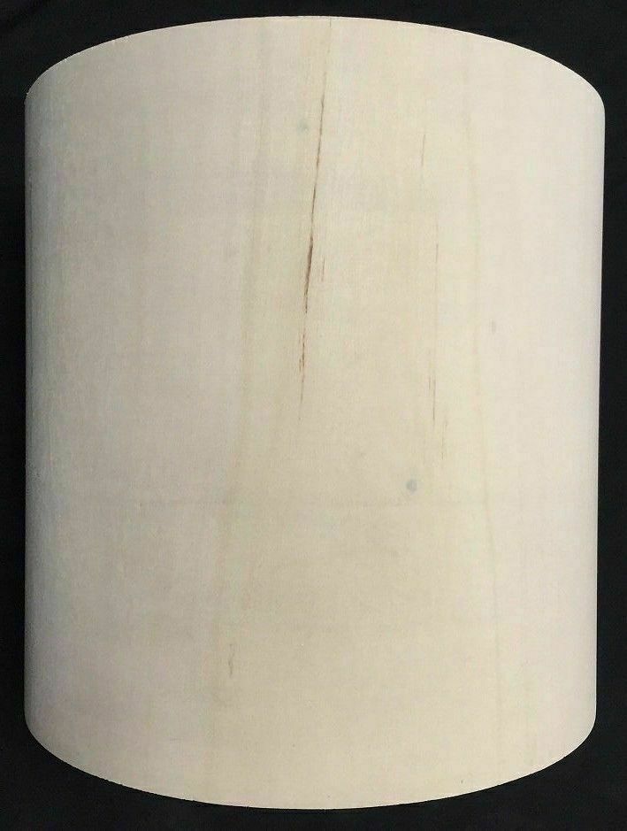 18" x 18" WOOD DRUM SHELL WITH BEARING EDGES