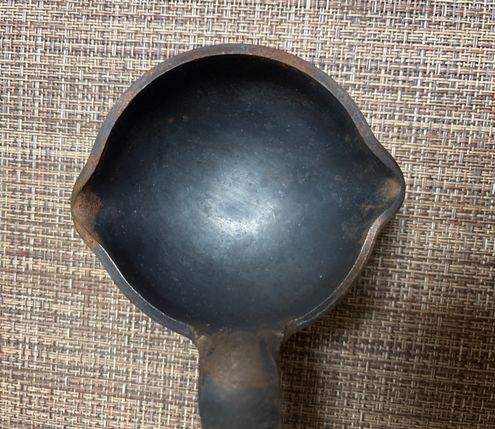 Unique Mfg. Co. Lead Casting Dipper / Ladle Reloading Sinker Jig Making