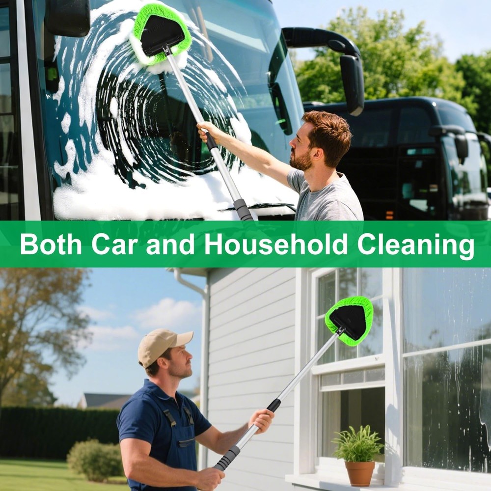 29-inch Windshield Cleaner Tool – Car Interior Window Cleaning Kit