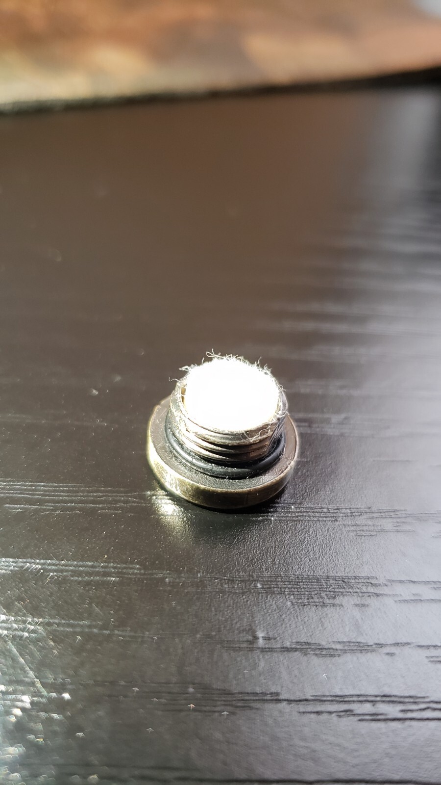 BULLET STYLE LIGHTER Lighter Fluid O Ring Saves Fuel Zippo Parts Vintage Trench