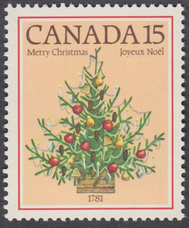 Canada - #900 Christmas Tree - MNH