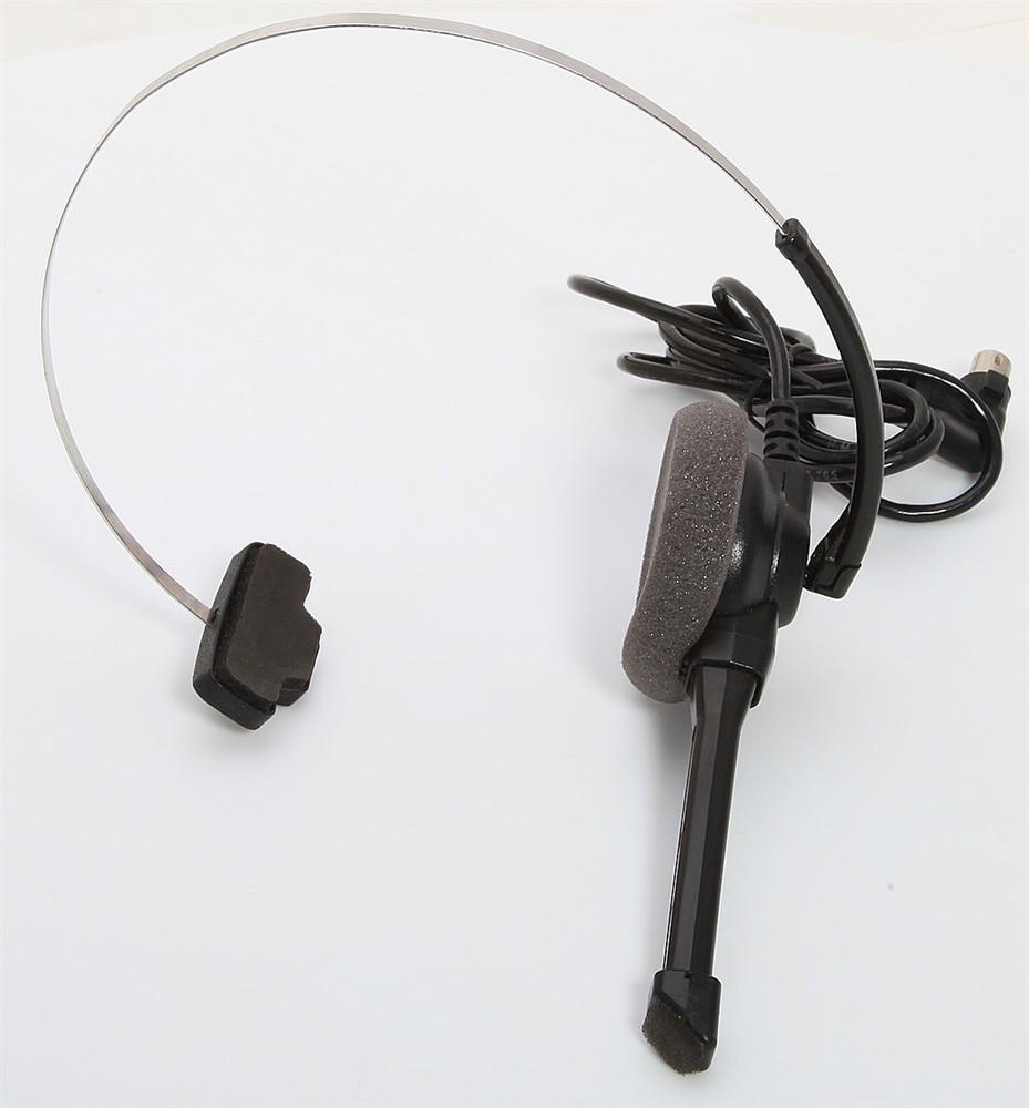 HME HS12 Headset & Microphone For COM6000 Wireless Drive Thru Intercom Beltpacks