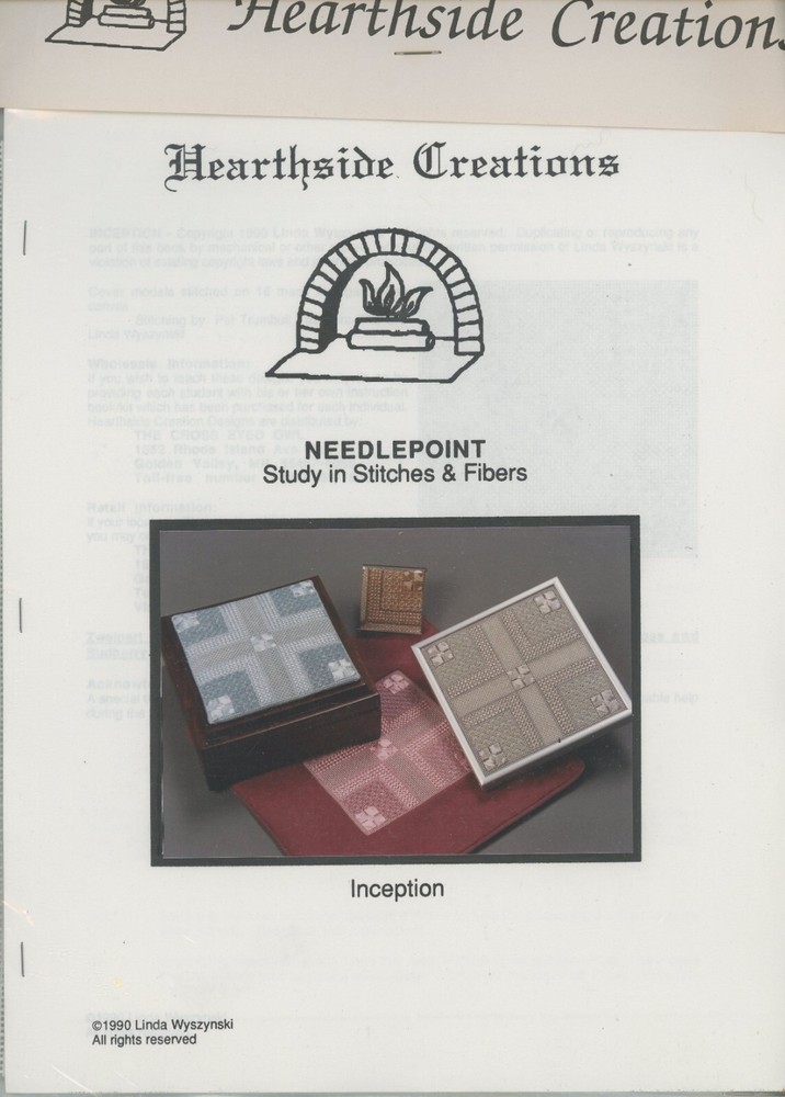 Hearthside Creations Linda Wyszynski Inception Needlepoint KIT