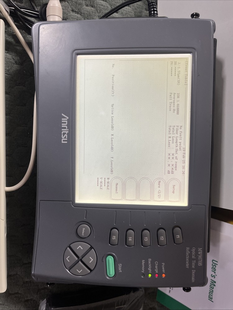 Anritsu MW9070B Optical Time Domain Reflectometer